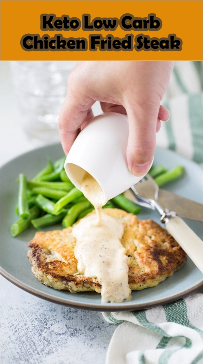 Keto Low Carb Chicken Fried Steak Cook, Taste, Eat