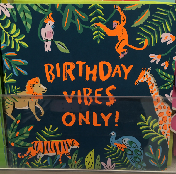 print & pattern GREETINGS CARDS sainsbury's