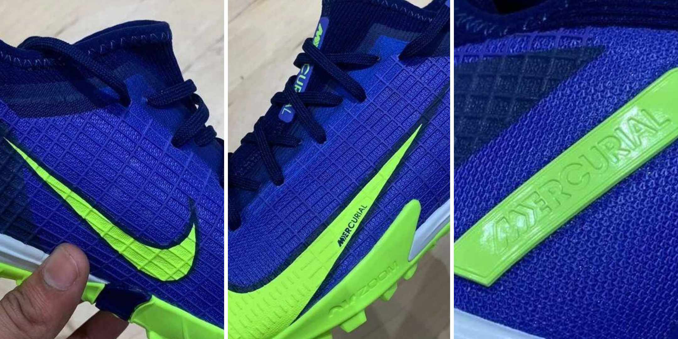 mercurial boots blue