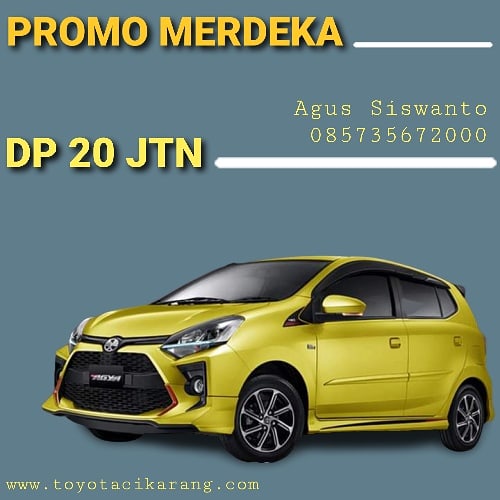 Agya DP Murah: Membuka Akses Mobil Baru untuk Semua Kalangan