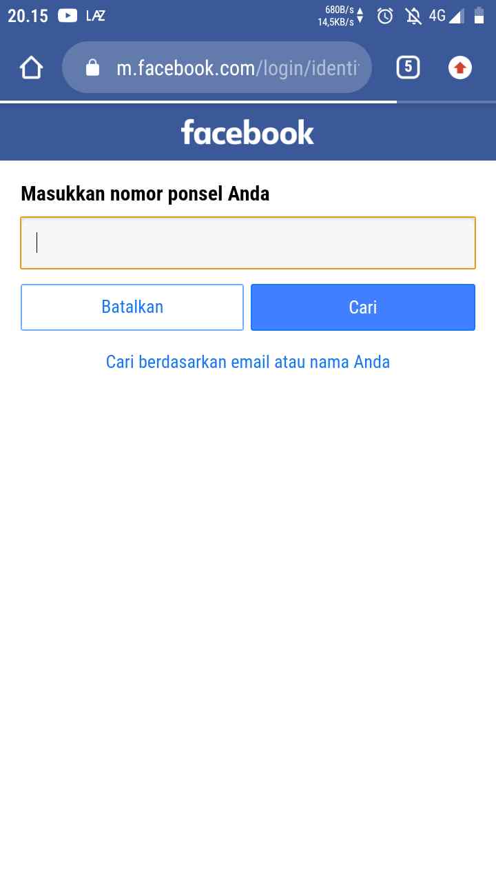 Cara Mengatasi Akun Facebook Lupa Kata Sandi Tanpa Nomor HP Dan Email