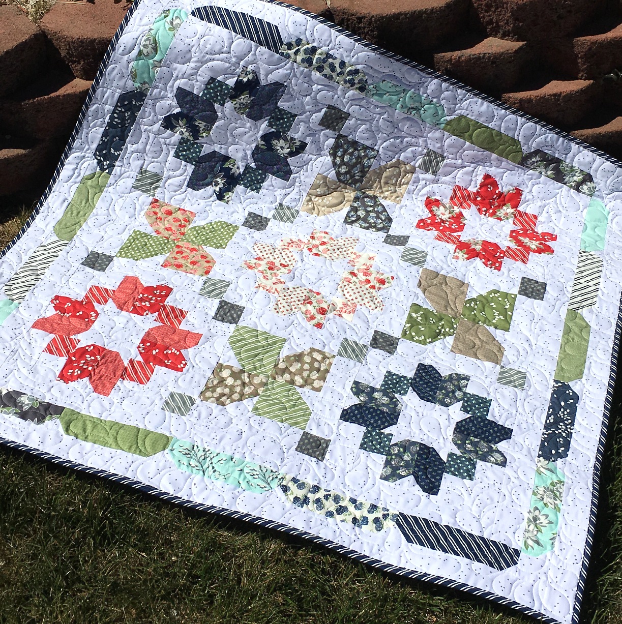 Happy Quilting Garden Gala Quilt!!