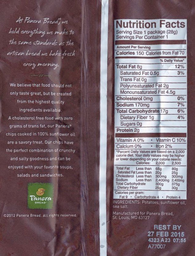 Richard Reviews Everything Panera Bread Kettle Cooked Potato Chips