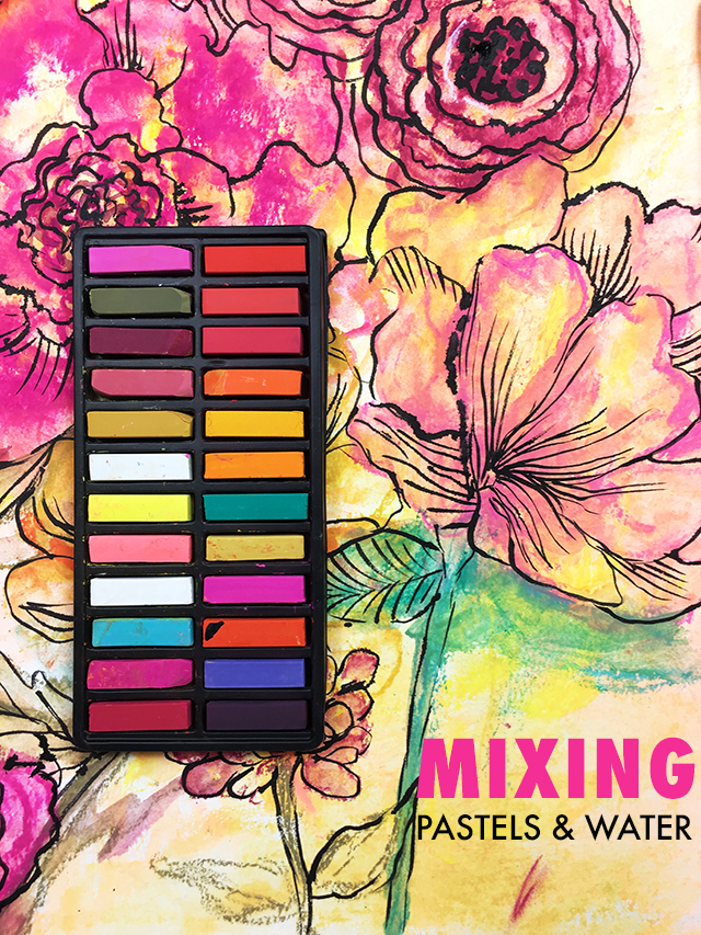 How To Mix Pastel Colors Using Watercolor
