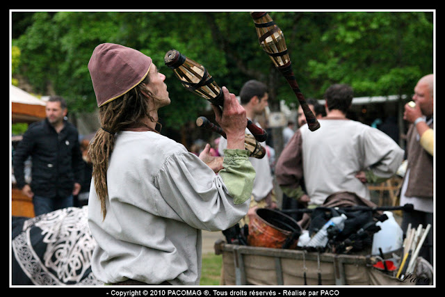 Jongleur au festival médiéval de Sedan