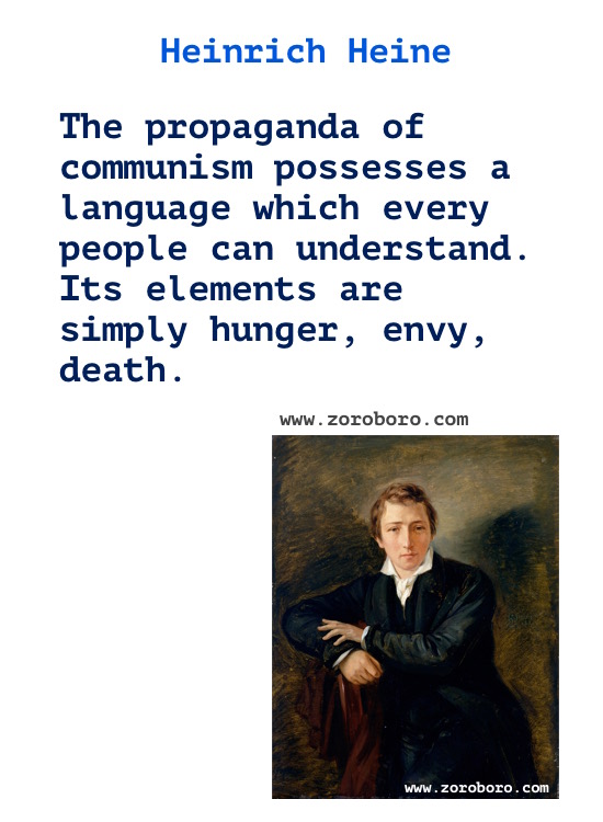 Heinrich Heine Quotes, Heinrich Heine Books Quotes, Heinrich Heine Thoughts, Heinrich Heine Quotes