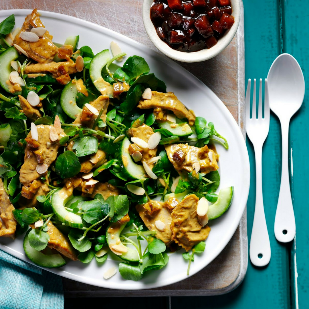 Coronation Turkey Salad: Autumn Salads Coronation Turkey Salad