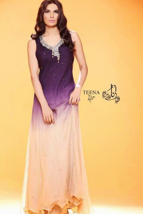 Party Wear Formal Fancy & Embroidered Frocks 2016-2017 For Girls | NSA .blog