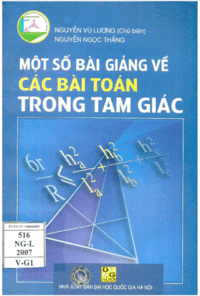 Một Số Bài Giảng Về Các Bài Toán Trong Tam Giác - Nguyễn Vũ Lương