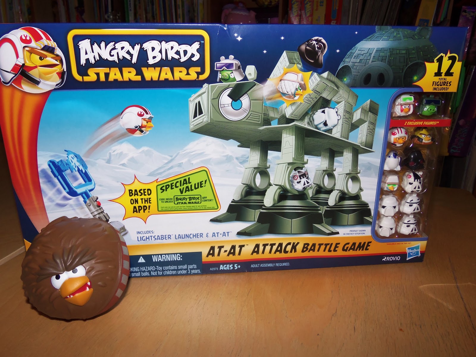 ANGRY BIRDS STAR WARS AT-AT ATTACK BATTLE GAME REVIEW & GIVEAWAY - Mama