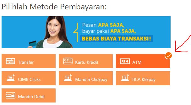 Cara Membeli Tiket Di Traveloka Dengan Metode Pembayaran