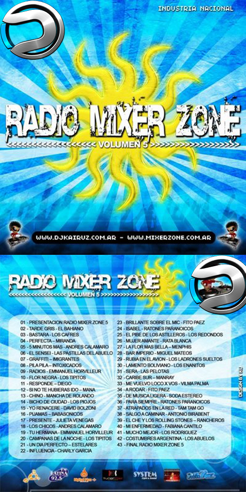 Radio Mixer Zone Volumen 5 Secuencia Remix