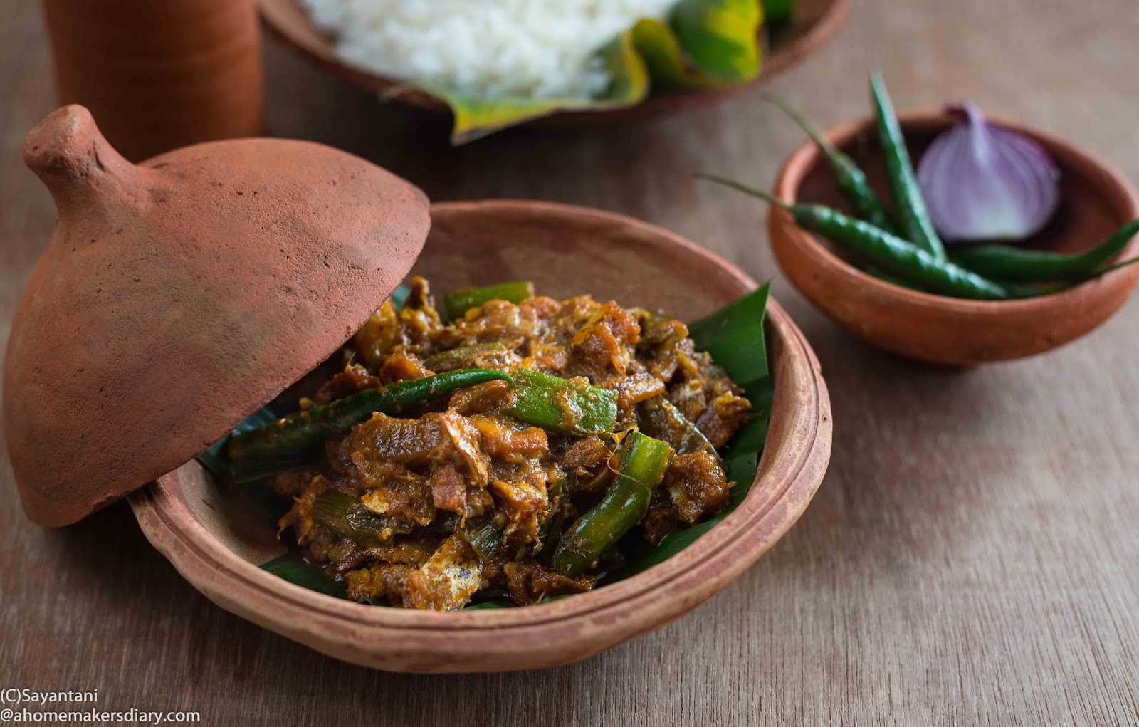 Shutki mach or Bengali style dried fish curry A Homemaker's Diary