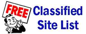Free classified site list