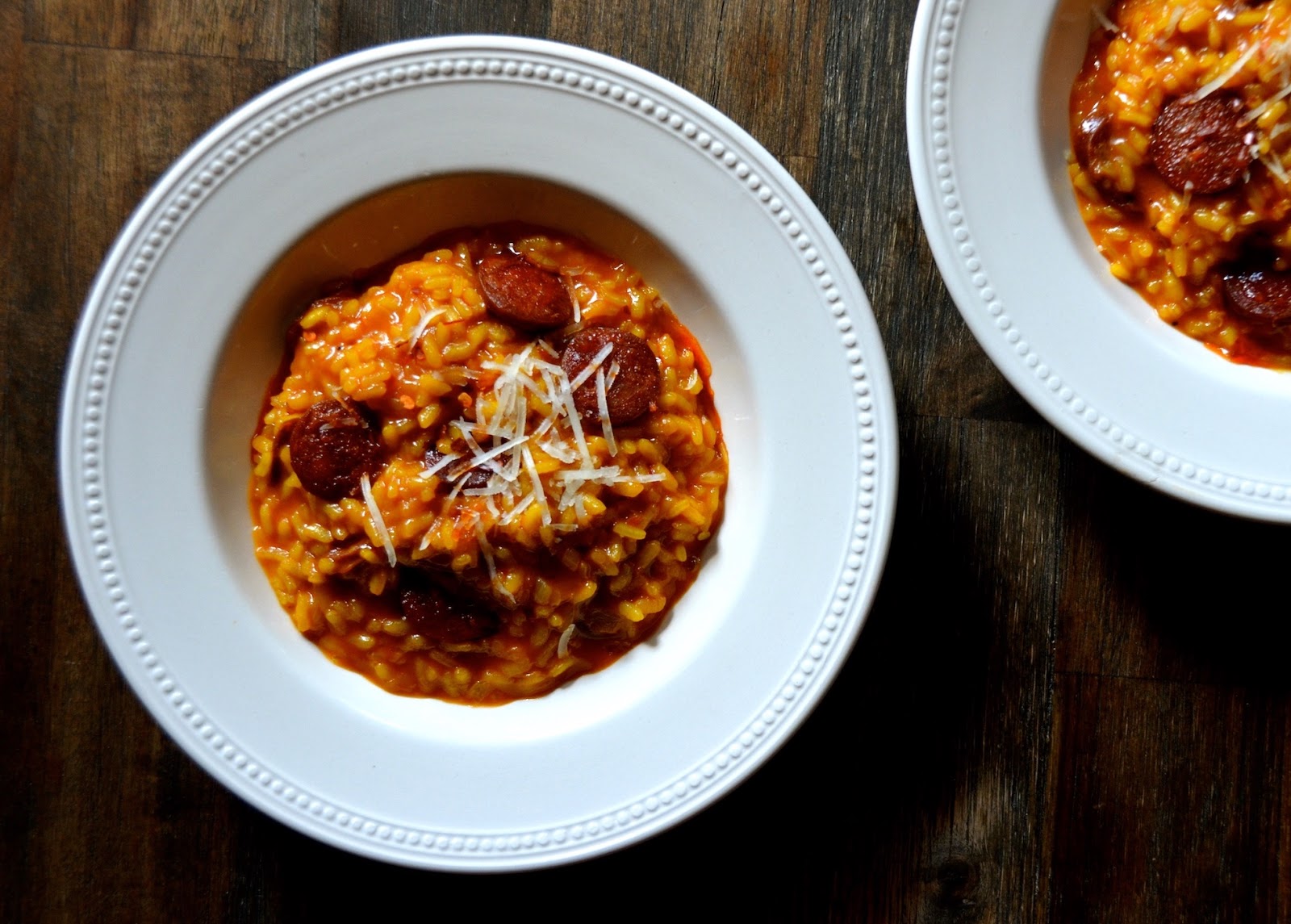 Chorizo and Manchego Risotto Always Order Dessert