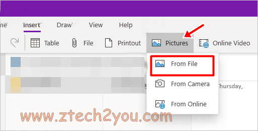 استخراج النص من الصور بإستخدام Microsoft Office OneNote copy-text-from-picture-Microsoft-Office-OneNote
