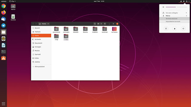 Il nuovo tema Yaru arriva su Ubuntu 20.04 LTS