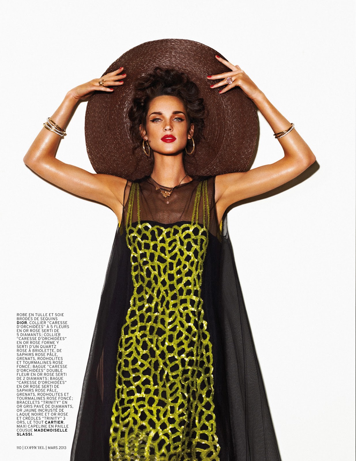 carla crombie by laurence laborie for l'officiel maroc march 2013 ...