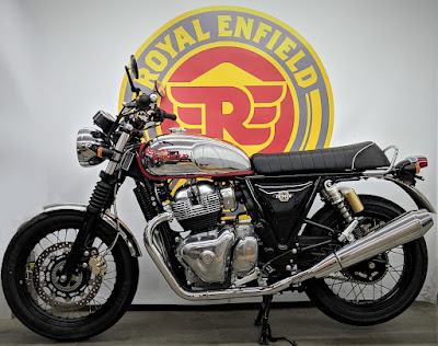 Customized Royal Enfield INT 650.