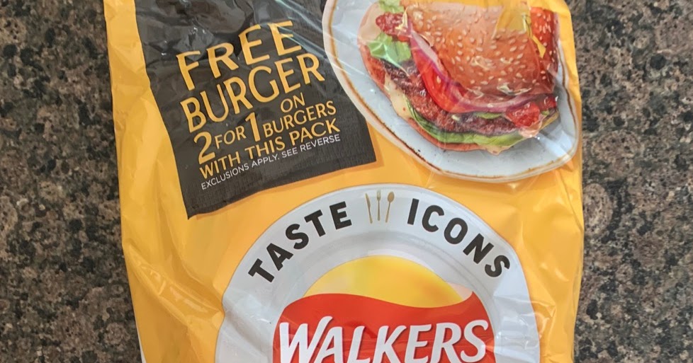 FOODSTUFF FINDS Walkers Classic Cheeseburger Crisps (Ocado) By Cinabar