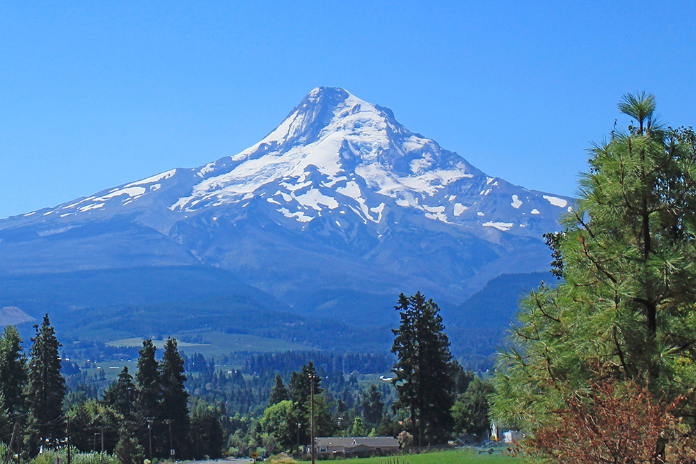 Photographing Oregon Mt. Hood Peak