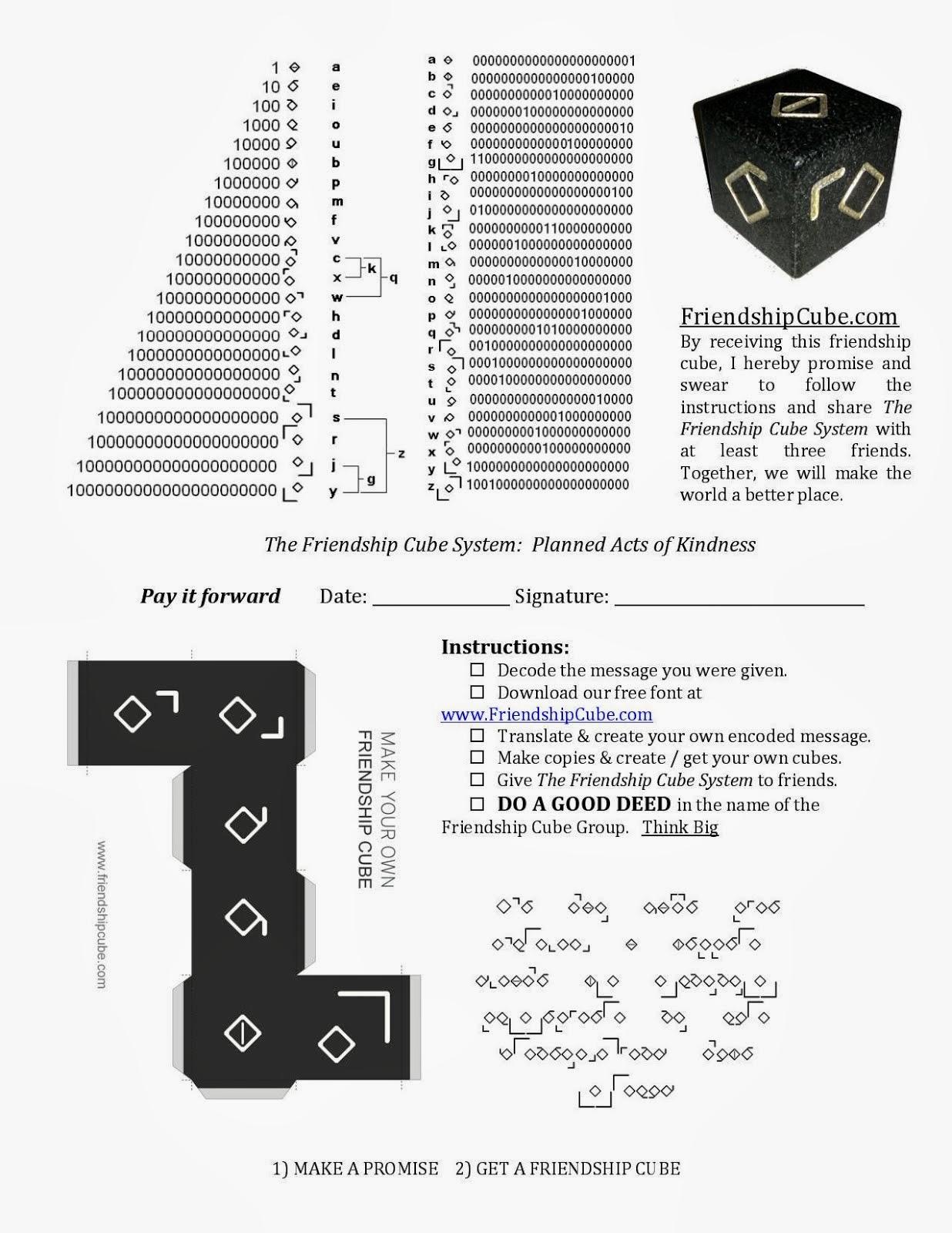 Friendship Cube System