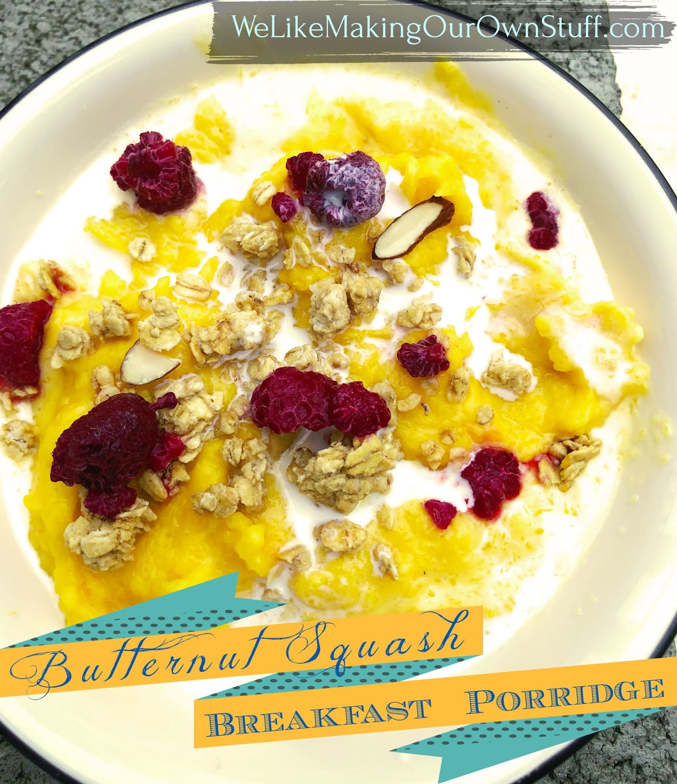 Butternut Squash Breakfast Porridge