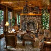 FunEscapeGames - Beautiful Rustic Living Room