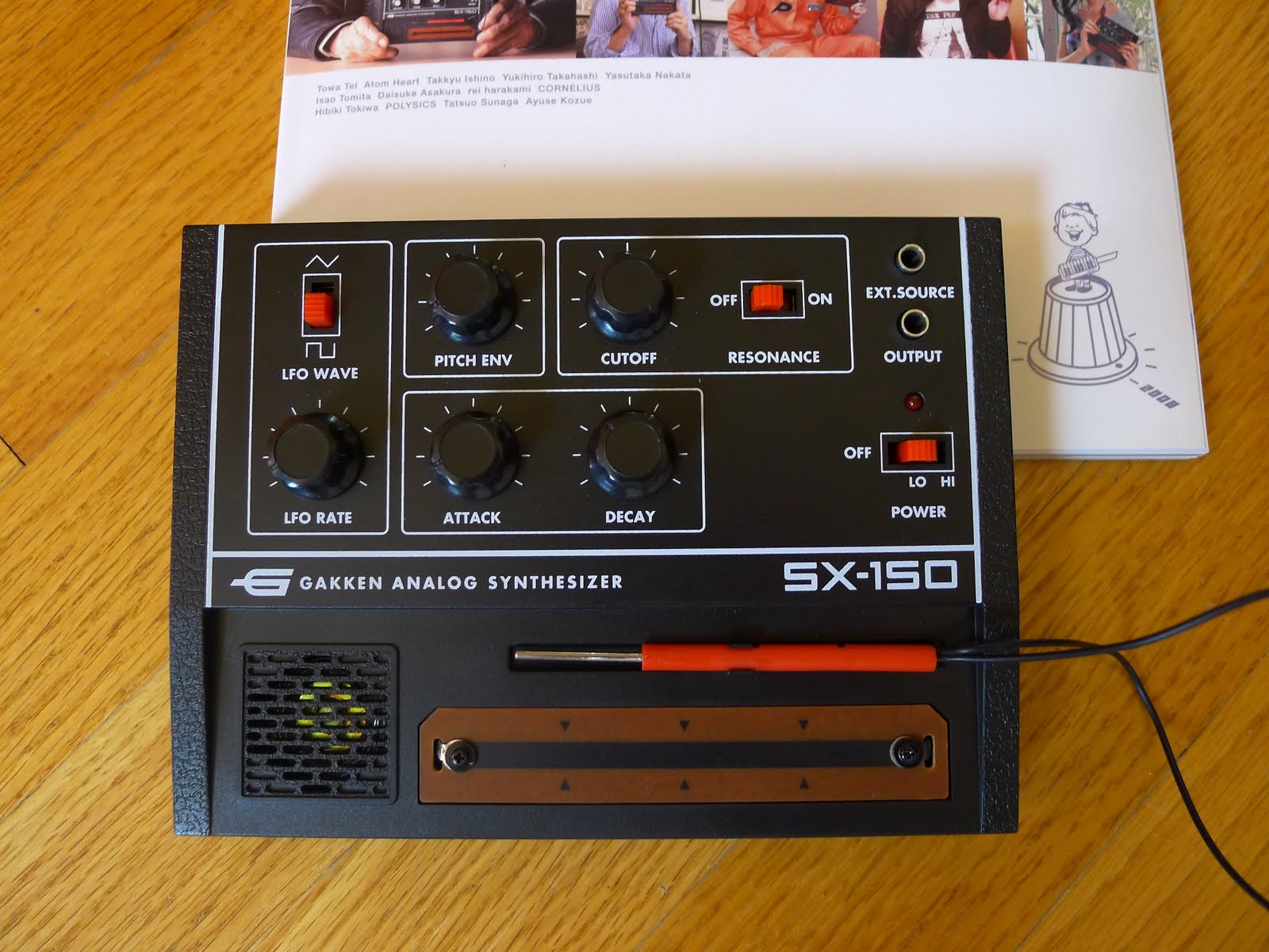MATRIXSYNTH Gakken SX150 Analog Mini Ribbon Synth