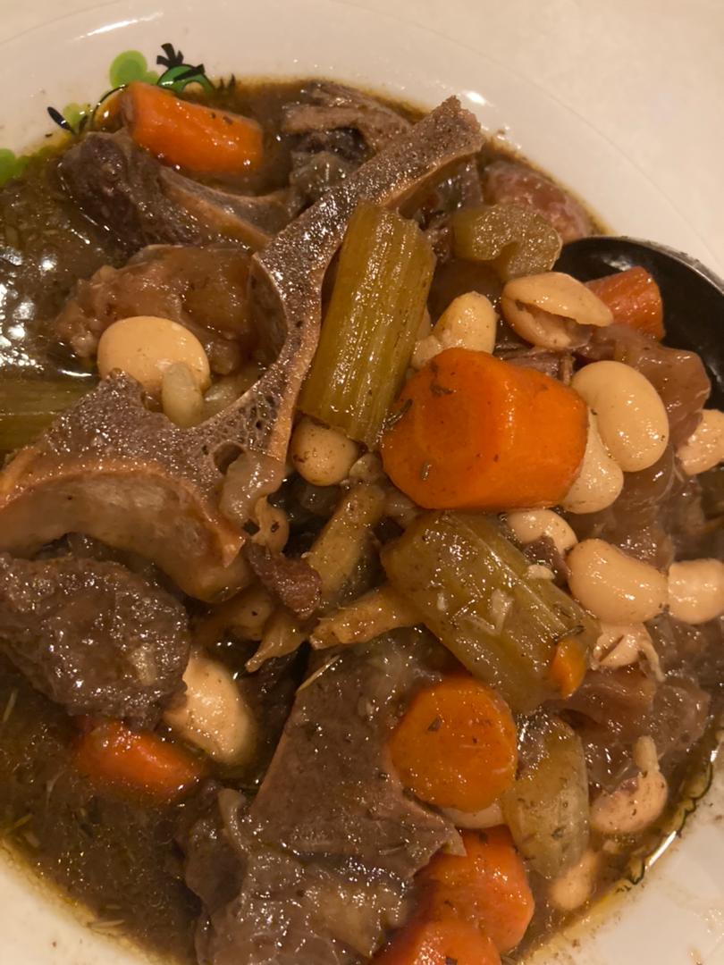 Beef Stew with Red Wine in Slow Cooker