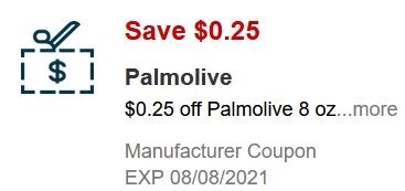 $0.25/1 Palmolive CVS APP ONLY MFR Digital Coupon (go to CVS App)