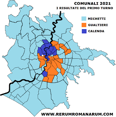 Elezioni Roma 2021 quartiere per quartiere