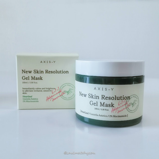 Review; AXIS-Y New Skin Resolution Gel Mask