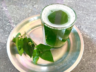 Liquid Sunshine (Green juice) - Blacknightshade (Manathakkaali)