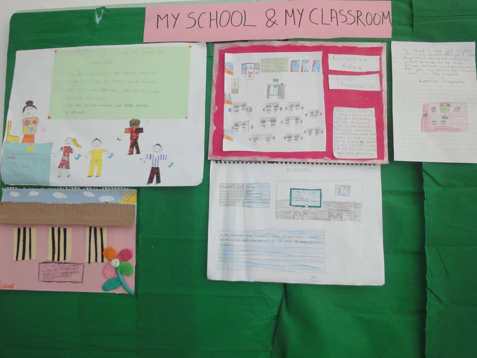 English Rocket: Platanorevma 4th grade project: My School & My Classroom