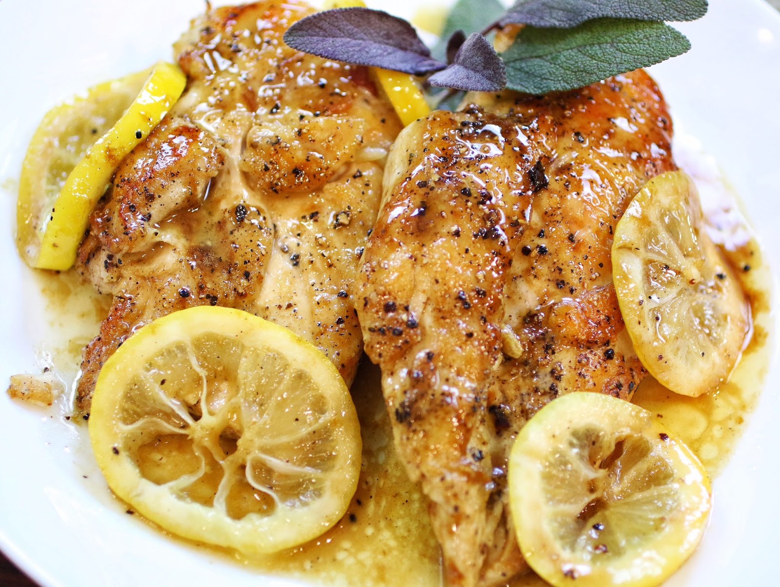LEMON BUTTER CHICKEN