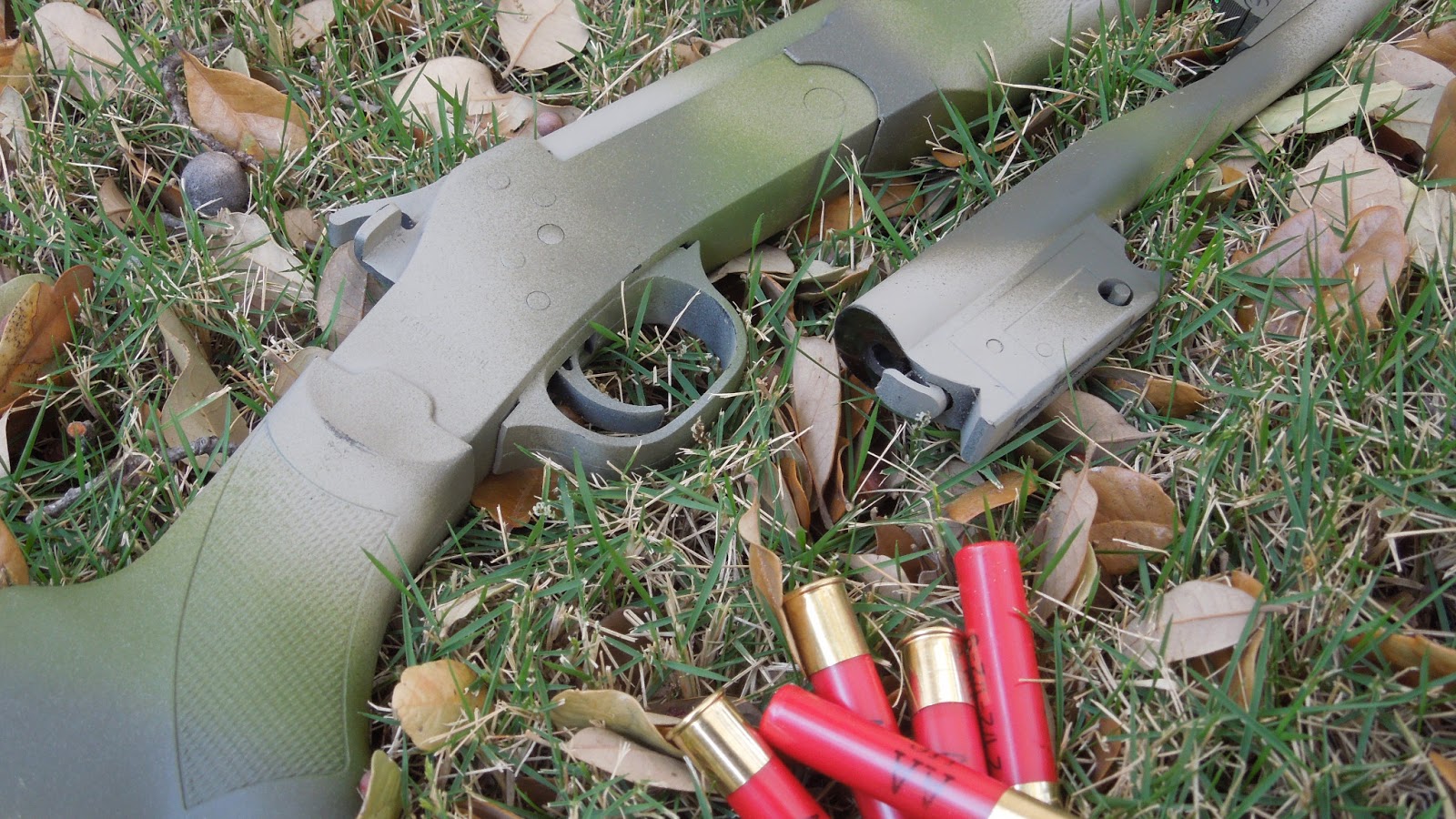 TexasNative00 Hunting and Product Reviews Shotgun Camo Paint Job for