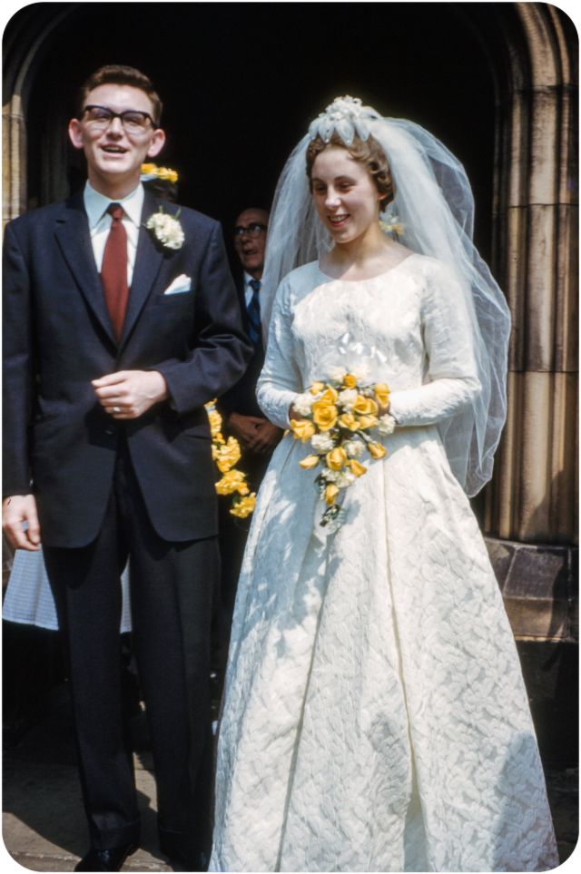Amazing Found Snaps Show a British Wedding in 1960 Vintage Everyday