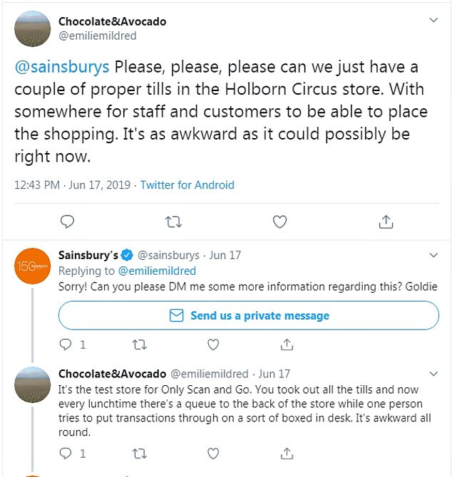 Checkoutfree Sainsbury's branch has tills reinstalled after just three