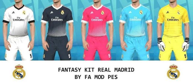 kit real madrid pes 2017