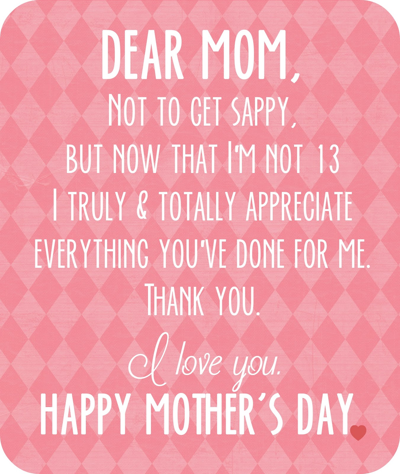 Crazylou Happy Mother s Day Free Printable  Crazylou Happy Mother s Day Free Printable
