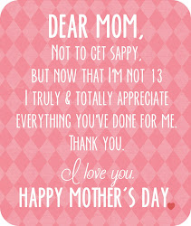 happy printable mother mothers mom dear quote quotes mommy give