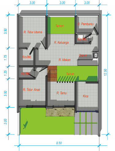 small 2 bedroom house plans and designs