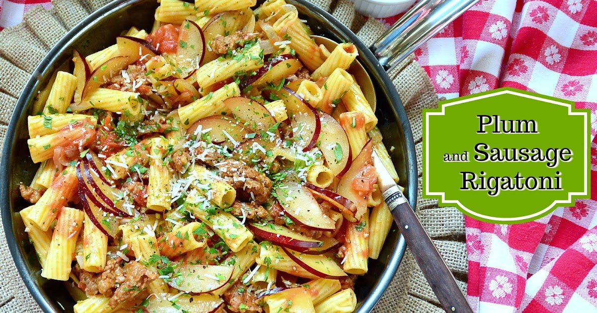 This is How I Cook Sausage Rigatoni with Plums HestanNanoBond 