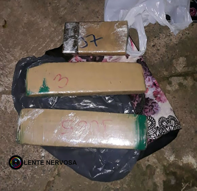 Casal é preso com 2,5kg de maconha após tentar fugir da polícia