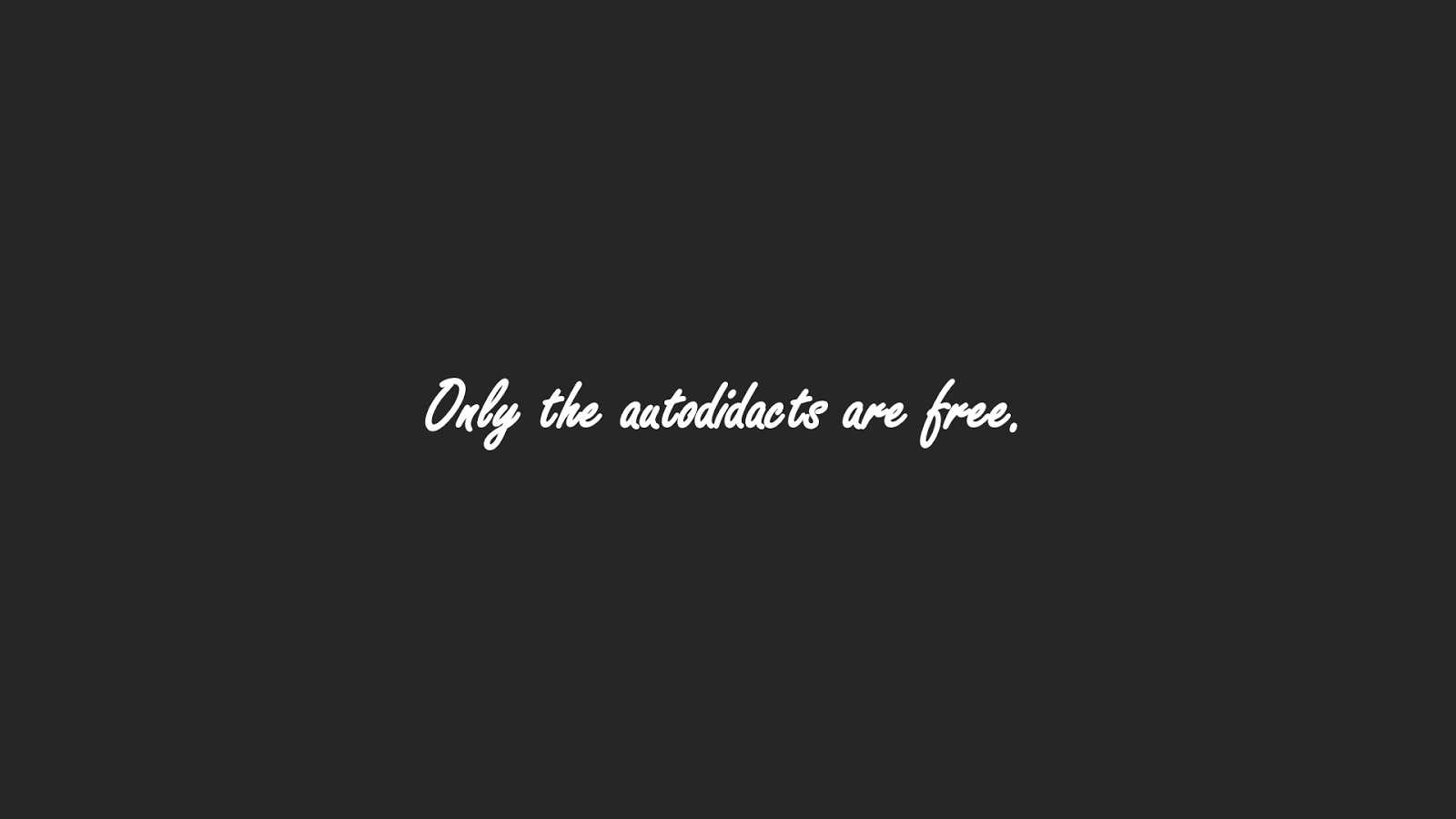 347 Dark Grey Computer Wallpaper with 5 Word Quotes - Wallpaper Caption