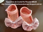 DIY - Sapatinhos Para Meninas Em Crochê Por Pecunia MillioM