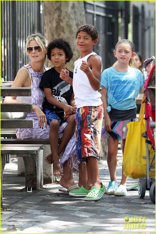 Leni Samuel Heidi Klum Kids 2020 - Heidi Klum and Lou and Leni Samuel