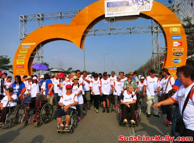 Guardian Walkathon 2013, i-City Shah Alam, Guardian, fitness, exercise