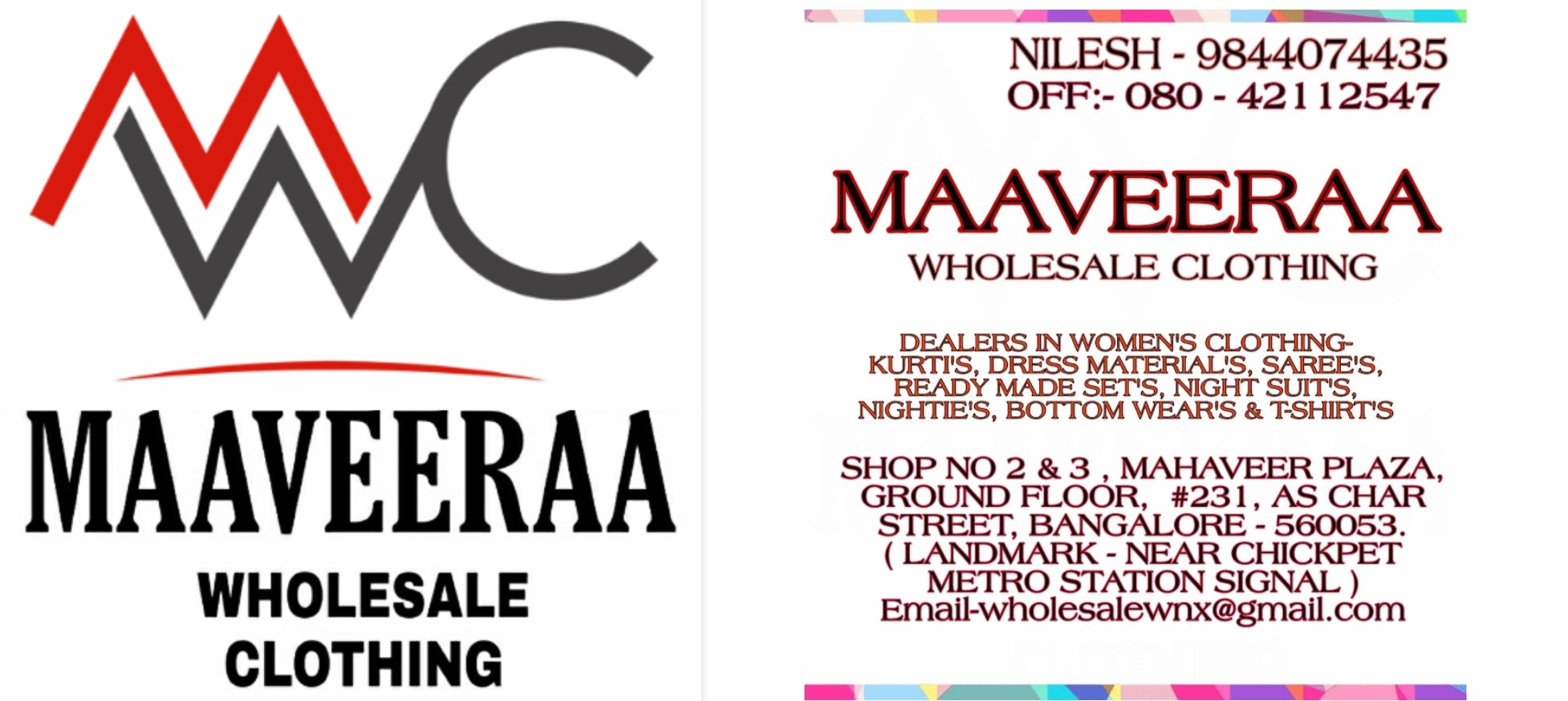 wholesale dress material in bangalore